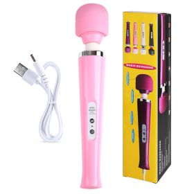 Huge Magic Wand Vibrators for Women Erotic Toys Big AV Stick Female G Spot Massager Clitoris Stimulator Adult Sex Toys for Woman - Pink