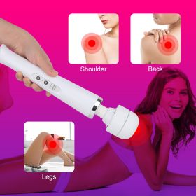 Huge Magic Wand Vibrators for Women Erotic Toys Big AV Stick Female G Spot Massager Clitoris Stimulator Adult Sex Toys for Woman - White