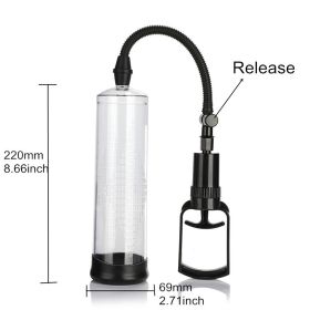 Male Penis Pump Manual Penis Enlarger Sex Toys For Man Vacuum Pump Male Masturbation Penile Extender Trainer Adults Sex Products - 1