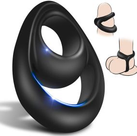 Silicone Male Foreskin Corrector Resistance Ring Delay Ejaculation Penis Rings Sex Toys for Men Daily/Night Cock Ring - 1