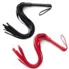 3Colors PU Leather Whip With Tassel Spanking Paddle Scattered Whip Knout Flirting Sex Toys For SM Adult Games Erotic Accessories - red