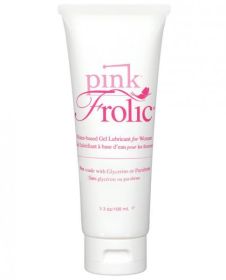 Pink Frolic Water Based Gel Lubricant for Women 3.3oz Tube - TCN-8254-84