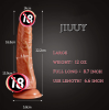 8.7 inches Realistic 1:1 Big Dildo Suction Cup Anal Vagina Sex Toy LGBT Friendly  Ballsacks - L