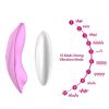 Women`s Dildo Butterfly Vibrator Sex Toys for Women - Pink