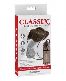 Classix Dual Vibrating Head Teaser - Black/smoke - TCN-PD1996-24