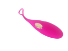 Trivia – Erotic Silicone Bullet Egg Vibrator With A Remote Control - Pink