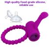 Sex Toys Vibrating Cock Ring Strong Penis Erect Male Masturbation Tools Penis Ring Clitoral Stimulator Erotic Accessories Shop - purple