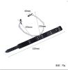 Faux Leather Choker Collar With Nipple Breast Clamp Clip Chain Couple SM Sex Toys For Woman Sex Tools For Couples Adult Games - BLACK2