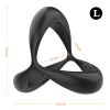 Silicone Strapon Cock Rings Penis Ring Sex Toys For Men Bondage Male Masturbator Chastity Cage Erotic Machine Sextoys Adult Shop - L