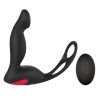 10 Speeds and Patterns Electric Massager for Man,Waterproof Rechargeable Prostrate Prostata Stimulator Toy,Whisper Quiet - black