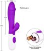 Double Use Rose, Stimulation Suction, Suck & Lick Pleasure Quiet, Functional Sucking Women (Rose red)  - Purple