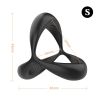 Silicone Strapon Cock Rings Penis Ring Sex Toys For Men Bondage Male Masturbator Chastity Cage Erotic Machine Sextoys Adult Shop - L