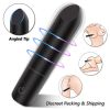 SECRET: CLITORAL VIBRATORS LIPSTICK DISCRET MINI VIBRATORS - BLACK