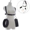 Thigh Restraint Straps Sling Leg Spreader Open Restraint Belt Bondage Harness with Wrist Cuffs BDSM Sex Position Aid Adult Toys - 1