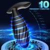 Anal Plug Sex Toys for Woman Wireless Remote Control Vibrating Eggs Dildo Clitoris Stimulator G- Spot Vibrators for Women - Black-no box