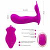 Wearable Wireless Remote Control G-spot Vibrator Anal Sex Toys for Women Couples - pink