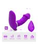 Smart Heating Wearable Vibrator Butterfly Clitoral Vibrator Double Vibrator Silicone Vibrator Adult Sex Toys Sex Stimulator  - purple