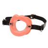 Sex Slave Silicone Lips O Ring Open Mouth Gag Oral Fetish Bdsm Bondage Restraints Erotic Toy Sex Toy for Couples Women Sex Shop - Pink