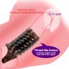 Cock Ring Reusable Silicone Delay Ejaculation Stronger Erection Sex Yoys Adult Supplies Linen Nozzle Ring Cock Sex Toys For Men - 2