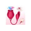 10 Modes Clitoris Suction Vibrating New Rose Massage Vibrator As A Gift - Red