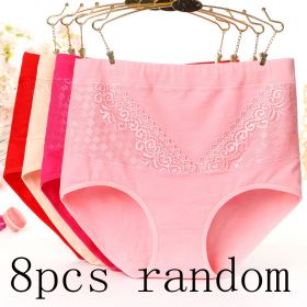 Lace-up hip briefs (Option: 8pcs random-4XL)